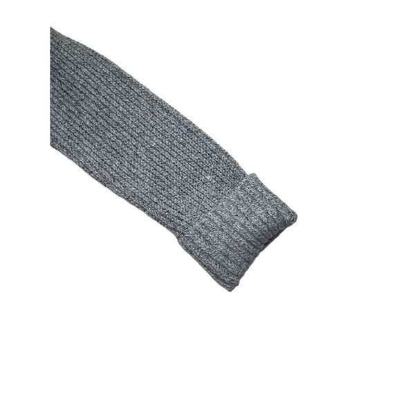 B New York Women's Gray Open Front Cardigan Sweater w/ Pockets M - Picture 6 of 10